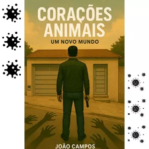 Imagem de capa para o Ebook Corações Animais - Um Novo Mundo.