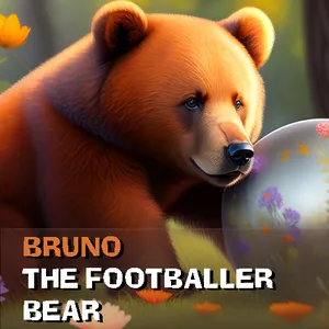 Cover image for Ebook BRUNO THE FOOTBALLER BEAR