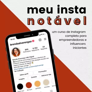 Imagem de capa para o Curso online Meu Insta Notável