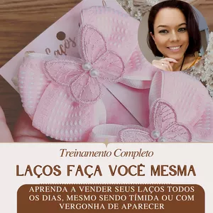 Imagem do curso  Laços Faça Você Mesma!! Curso de Laços