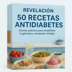 Imagen de portada para Curso online Revelación: 50 Recetas Antidiabetes 