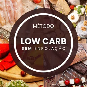Imagem de capa para o Ebook Low Carb sem Enrolação