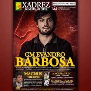 Imagem de capa para o Curso online Revista Xadrez Bem Brasileiro - Edição #018 - DEZ.2021