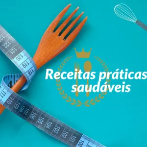 Imagem de capa para o Ebook 10 Receitas práticas e saudáveis