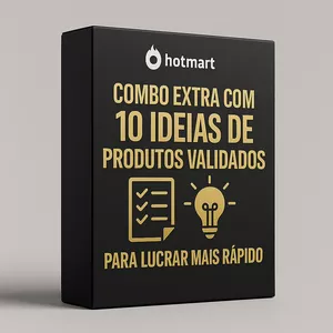 Imagem de capa para o Curso online Combo extra com 10 ideias de produtos validados para lucrar mais rápido