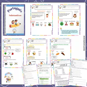 Imagem de capa para o Ebook Classe gramatical - Substantivos 