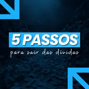 Imagem de capa para o Ebook 5 Passos para Liberdade Financeira