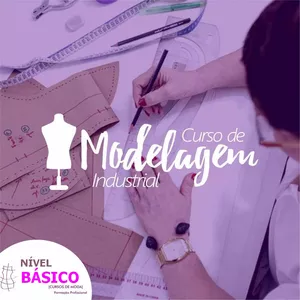 Imagem de capa para o Curso online Curso Online Modelagem Iniciante Moldes de Roupas Moda Modelista