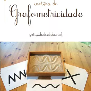 Imagem de capa para o Ebook CARTÕES DE GRAFOMOTRICIDADE - KARIN MAGALHÃES