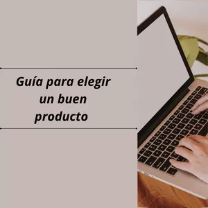 Imagen de portada para Curso online Guía para elegir un buen producto 
