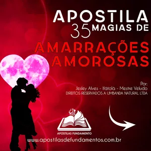 Imagem de capa para o Ebook APOSTILA 35 MAGIAS DE AMARRAÇÕES AMOROSAS
