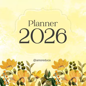 Imagem de capa para o Ebook Planner -Amoreduca - 2026