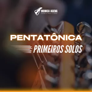 Imagem de capa para o Curso online Pentatônica - Primeiros Solos