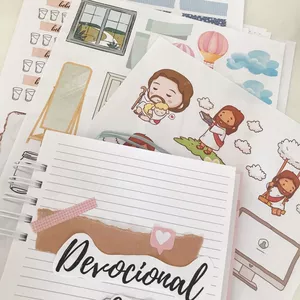 Imagem de capa para o Ebook Kit Recorte e Cole - Devocional e Bullet Journal
