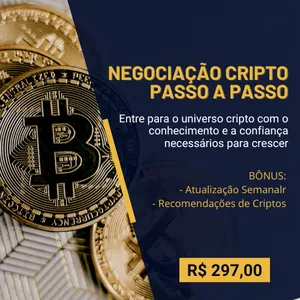 Imagem de capa para o Curso online Negociação Cripto Passo a Passo