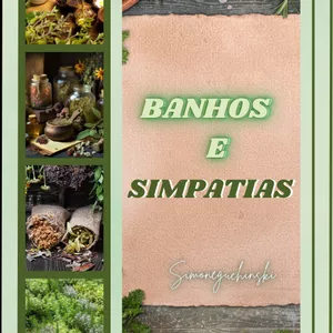 Imagem de capa para o Ebook BANHOS E SIMPATIAS