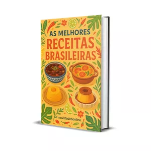 Imagem de capa para o Ebook As Melhores Receitas Brasileiras