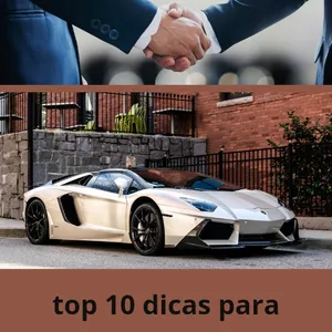 Imagem de capa para o Ebook Top 10 dicas para quem quer comprar e vende seu carro