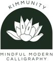 Kimmunity - Learn Mindful Modern Calligraphy logo
