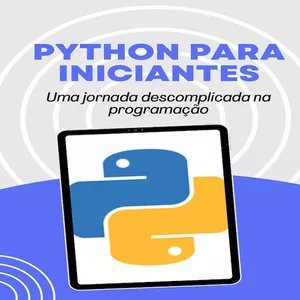 Imagem de capa para o Ebook Python para Iniciantes
