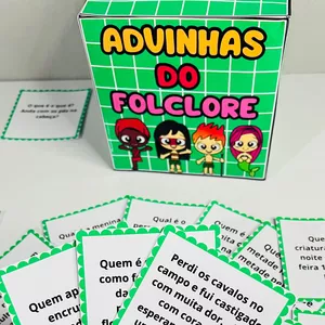 Imagem de capa para o Ebook Adivinhas do Folclore