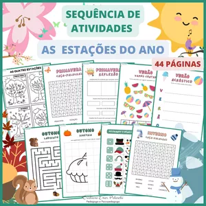Imagem de capa para o Curso online Sequência de Atividades As Estações do Ano