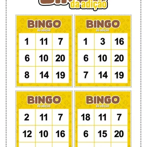 Imagem de capa para o Ebook Bingo da adição