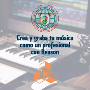Imagen de portada para Curso online Música - Aprende a crear y grabar tu música ya sea electrónica o tradicional con Reason