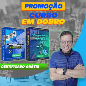 Imagem de capa para o Curso online Lava e Seca + Placas Eletrônicas