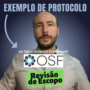 Imagem de capa para o Ebook Revisão de Escopo - Exemplo de Protocolo (Editável)