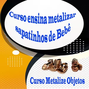 Imagem de capa para o Curso online Curso Metalize Objetos