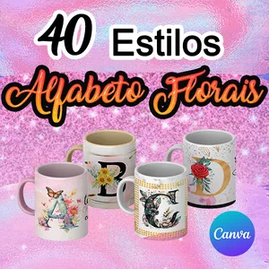 40 Estilos de Alfabeto Fl...