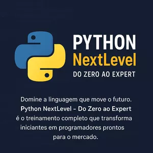 Imagem do curso Python NextLevel – Do Zero ao Expert 
