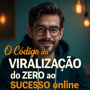 Imagem de capa para o Ebook O Código da Viralização do ZERO ao SUCESSO online
