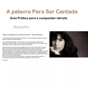 Imagem do curso A palavra para ser cantada