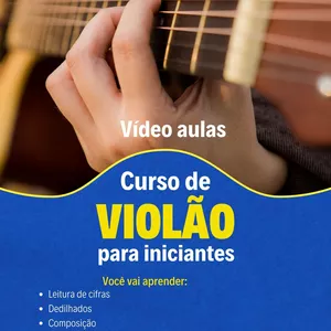 Imagem do curso Toque Suas Primeiras Músicas em 30 Dias — Mesmo Sem Saber Nada de Violão