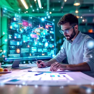 Imagen de portada para Ebook El Arquitecto de Workflows IA: 5 Flujos de Trabajo Listos para Copiar y Pegar y Multiplicar tu Productividad en un 80%