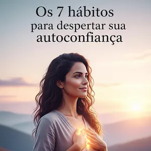 Imagem de capa para o Ebook Os 7 Hábitos para Despertar sua Autoconfiança