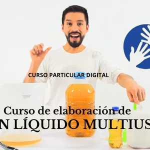 Imagen de portada para Curso online Curso Elaboración Jabón Líquido Multiusos. LSM.