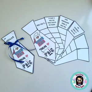 Imagem de capa para o Ebook 🦸🏽‍♂️Cartão Gravata - Dia dos Pais 🦸🏽‍♂️