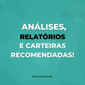 Imagem de capa para o Curso online Análises do Fernando!