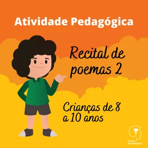 Imagem de capa para o Curso online Recital de poemas 2 - Aperfeiçoamento da fluência de leitura com poemas