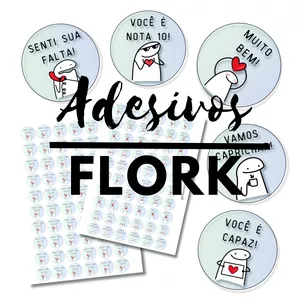 Imagem de capa para o Ebook Adesivos de incentivos FLORK 