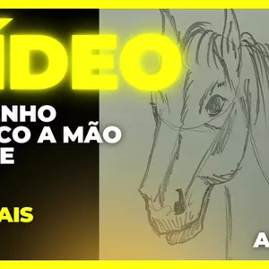 Imagem de capa para o Curso online AULA 5 - CURSO DE DESENHO BÁSICO A MÃO LIVRE