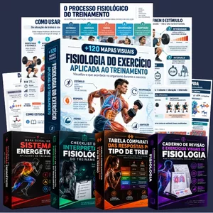 Imagem do curso +120 Mapas Visuais de Fisiologia do Exercício Aplicada ao Treinamento