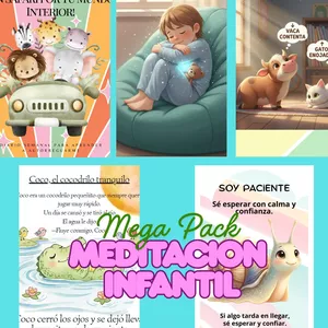 Imagen de portada para Curso online Megapack de Meditación Infantil