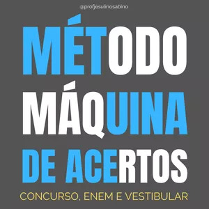Imagem de Método Máquina de Acertos criado por Jesulino Sabino na hotmart