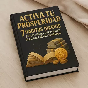 Imagen de portada para Ebook ACTIVA TU PROSPERIDAD: 7 HÁBITOS DIARIOS PARA ELIMINAR LA MENTALIDAD DE ESCASEZ Y ATRAER ABUNDANCIA