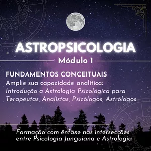 Imagem de capa para o Curso online ASTROPSICOLOGIA MÓDULO 1