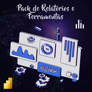 Imagem de capa para o Curso online Pacote completo (Relatórios e Ferramentas) para Power BI